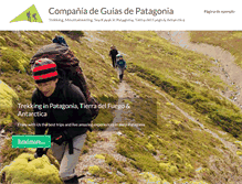 Tablet Screenshot of companiadeguias.com.ar